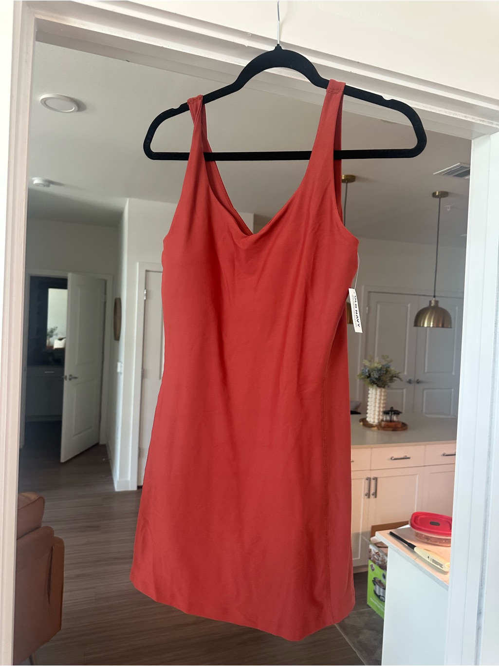 Old Navy Women's Rust Orange Tennis Dress